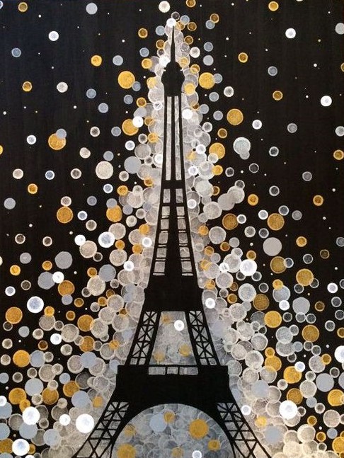 Ismeretlen festő - Pompázatos Eiffel-torony