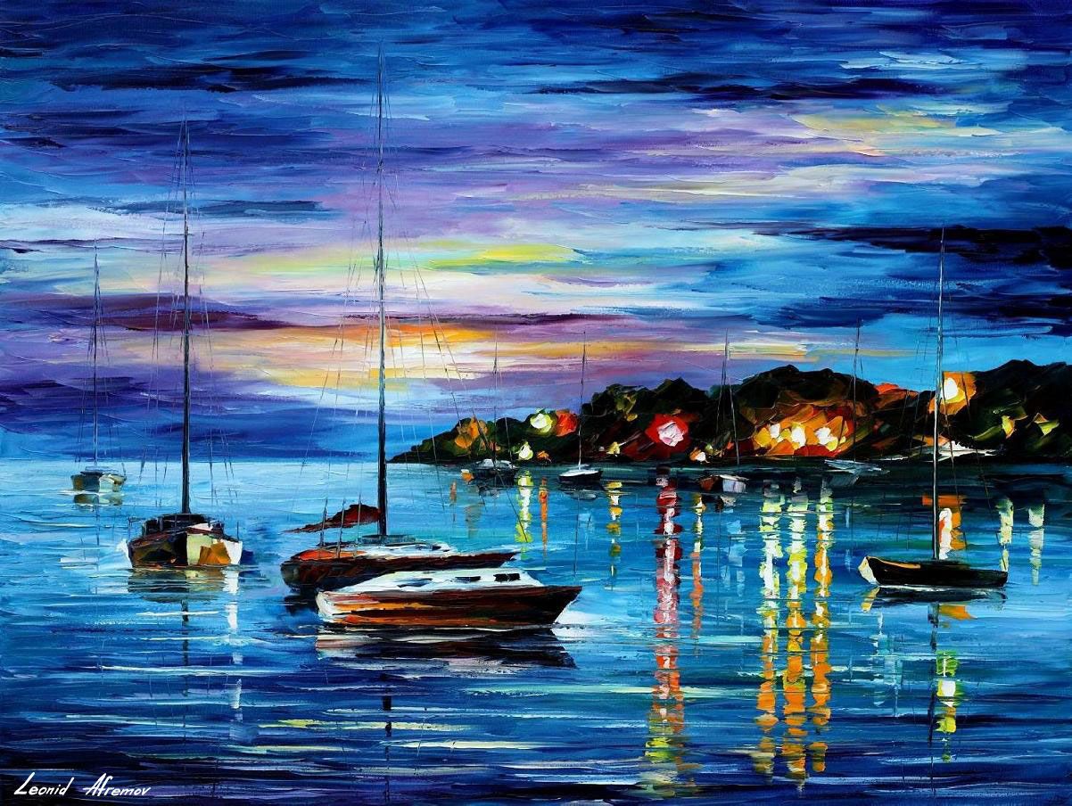 Leonid Afremov - Mistery of the night