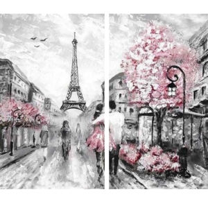 Párosan Párizsban – Páros festés – Kezdő
