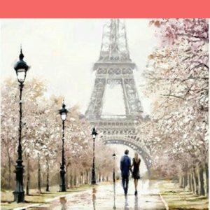 Romantika Párizsban – ONLINE festés