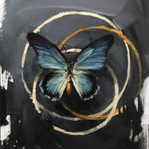 Absztrakt pillangó – VIDEÓS festés