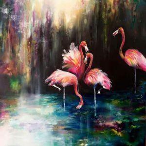 Flamingók a vízesésben – Kezdőknek