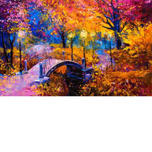 Híd a színes erdőben – VIDEÓS festés