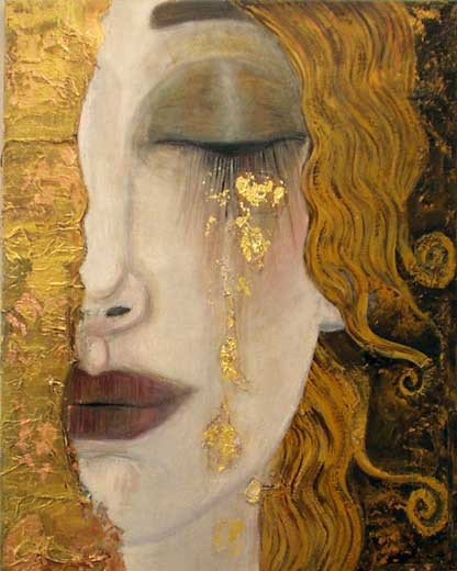 Arany könnyek - YourArt Élményfestő Stúdió Debrecen