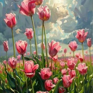 Tulipánmező