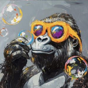 Buborékozó gorilla