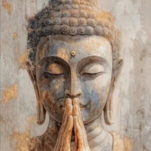 Meditáló Buddha