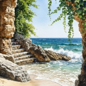 Mediterrán táj