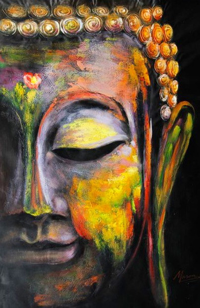 Mason – Buddha painting