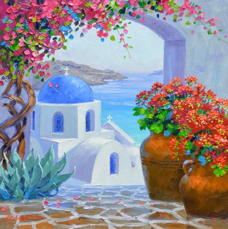 Mikki Senkarik - Santorini2