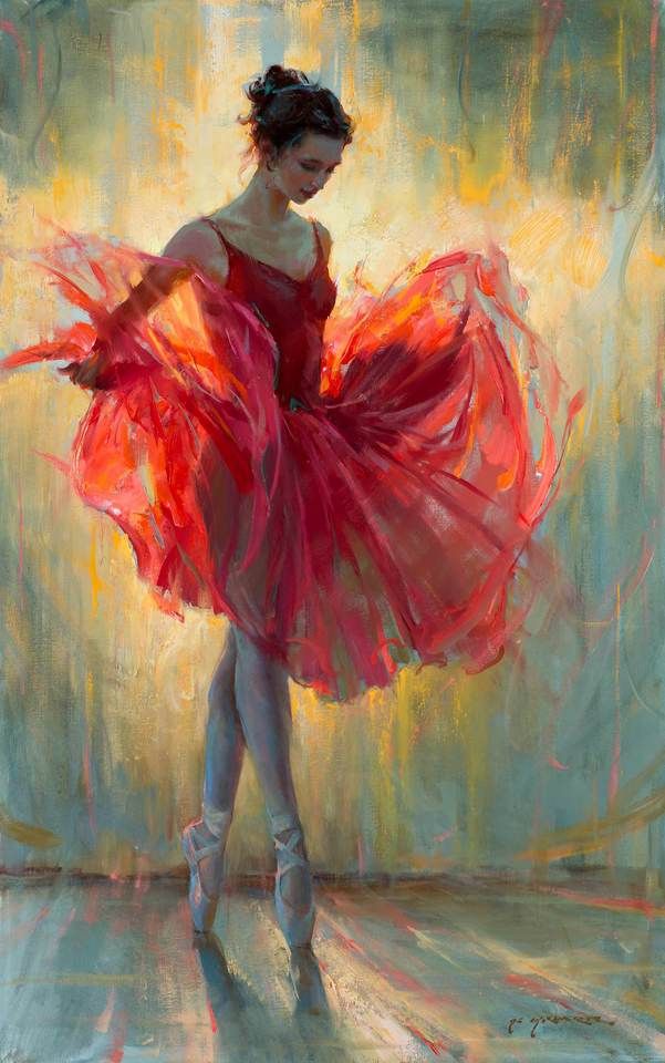 Daniel Gerhartz - piros balerina
