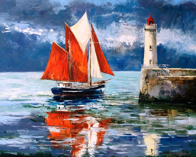 Gleb Goloubetski - Vitorlások