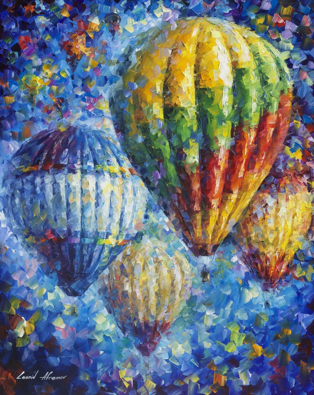 Leonid Afremov - Hőlégballonok
