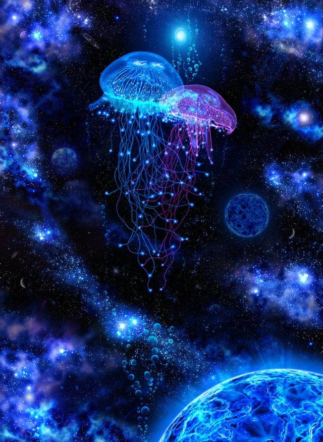 Világító medúzák - YourArt Élményfestő Stúdió