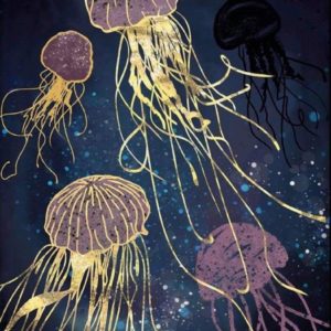 Metál medúzák – VIDEÓS festés