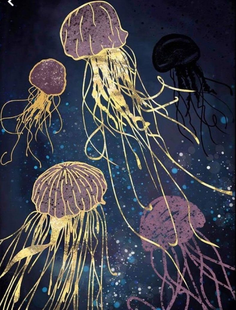 Metál medúzák - YourArt - Otthoni élményfestő szett