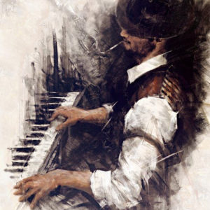 Zongorista – VIDEÓS festés