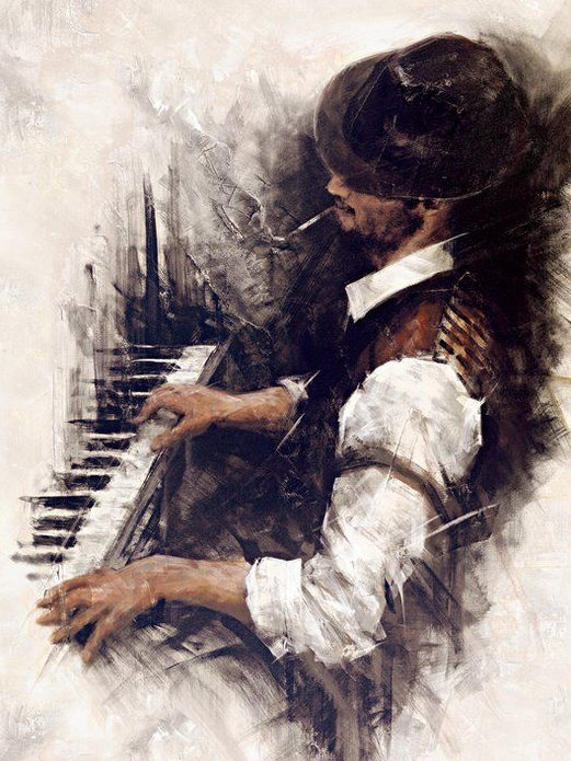 Zongorista - YourArt - Otthoni élményfestő szett
