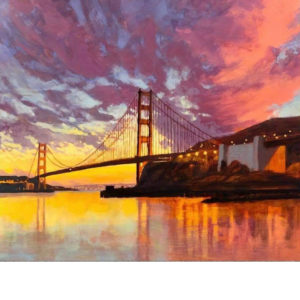 Híd a naplementében – VIDEÓS festés