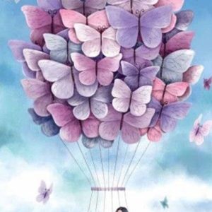 Pillangós hőlégballon – VIDEÓS festés