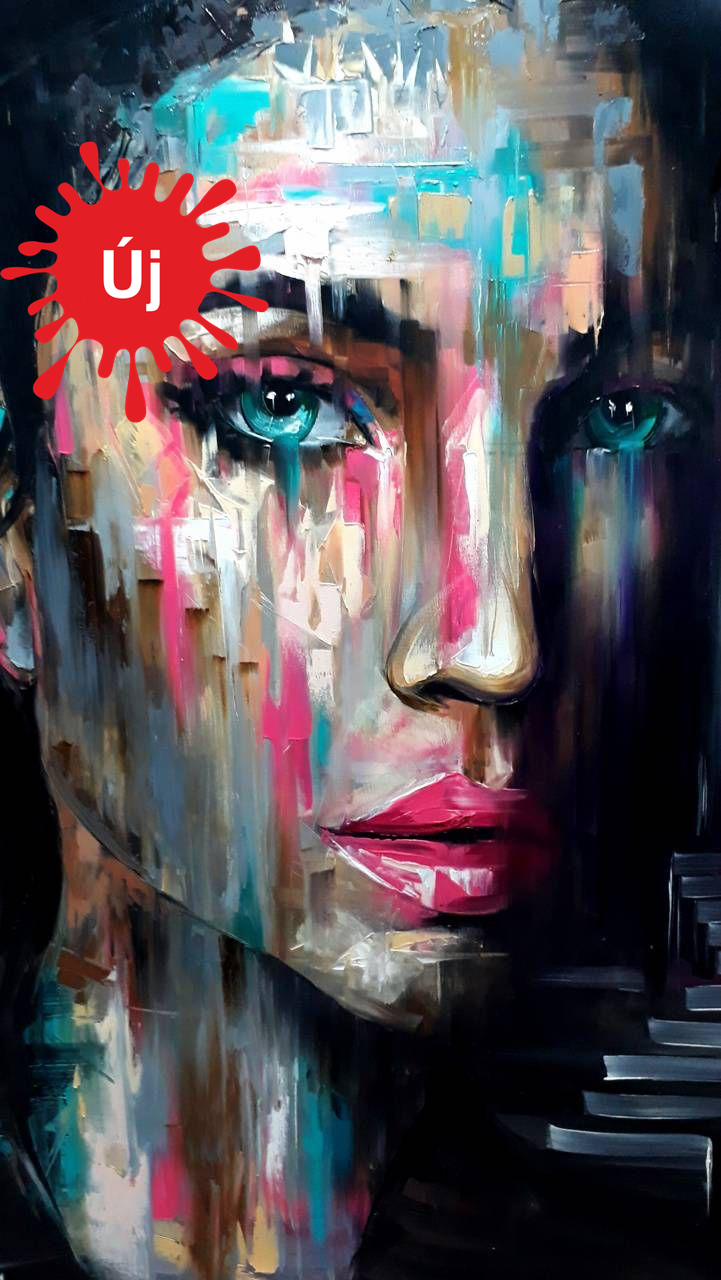Absztrakt női arc - YourArt - Otthoni élményfestő szett