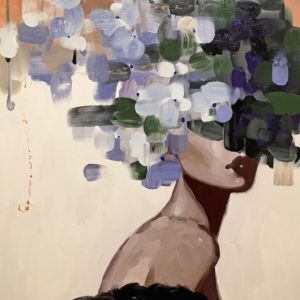 Absztrakt női alak – VIDEÓS festés
