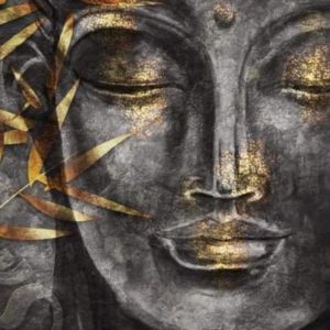 Aranyozott Buddha – Stúdiós festés