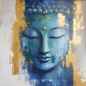 Kék-arany Buddha