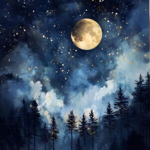 Rejtélyes éjszaka – világító festékkel