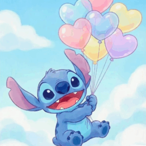 Stitch – Szülő – gyerek Páros festés